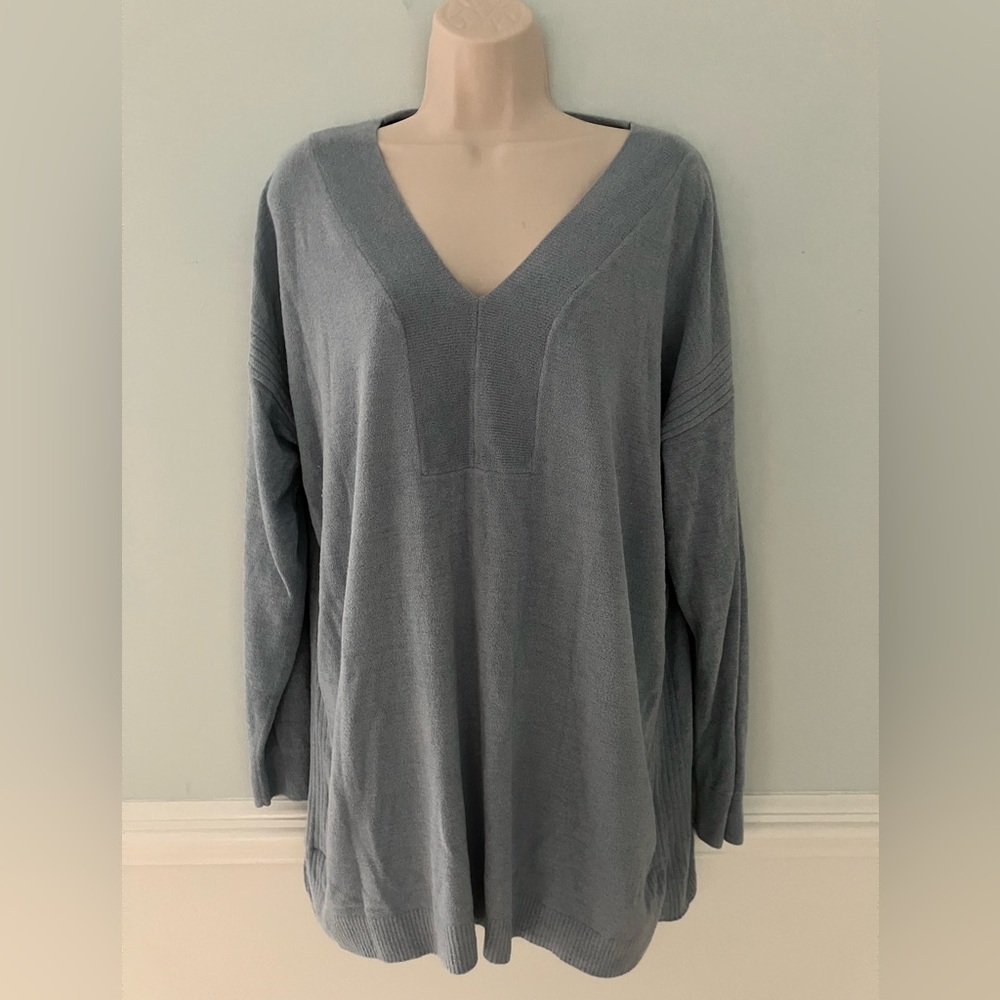 BAREFOOT DREAMS cozychic ultralite knit tunic cozy loungewear minimalist 1X